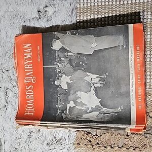 1956 The National Dairy Farm Magazine "Hoards Dairyman" collection